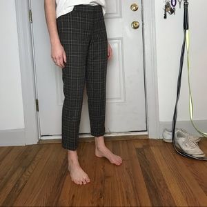 J. Crew wool plaid pants